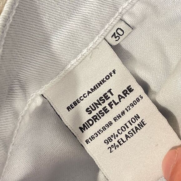 Rebecca Minkoff sunset midrise flare jeans size 30 - Picture 3 of 7